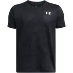Under Armour TECH VENT JACQUARD TEE Chlapecké sportovní triko, černá, velikost S