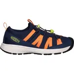 Keen MOTOZOA SNEAKER YOUTH Dětská turistická obuv, modrá, velikost 35