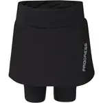 PROGRESS VUELTA SKIRT Dámská cyklistická sukně, černá, velikost