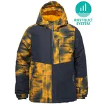 LOAP CUPRA GROW SYSTEM Rostoucí dětská lyžařská bunda, černá, velikost 122-128