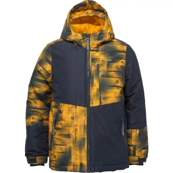 LOAP CUPRA Dětská lyžařská bunda, černá, velikost 122-128