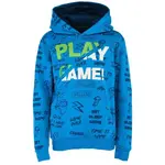 Lewro ZAREL Chlapecká mikina přes hlavu, modrá, velikost 116-122