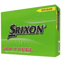 SRIXON SOFT FEEL 12 pcs Golfové míčky, žlutá, velikost