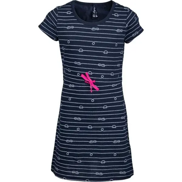 Lewro ABBI Dívčí šaty, tmavě modrá, velikost 116-122