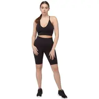 Fitforce AREZI Dámské fitness šortky, černá, velikost
