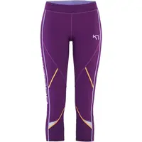 KARI TRAA LOUISE 3/4 Dámské sportovní legíny, fialová, velikost