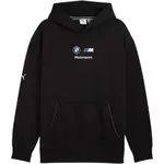 Puma BMW M MOTORSPORT ESSENTIALS+ HOODIE FLEECE Pánská mikina, černá, velikost