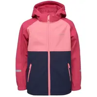Lewro CHIDI Dívčí softshellová bunda, růžová, velikost 116-122