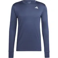 adidas OWN THE RUN LONG SLEEVE TEE Pánské tričko na běhání, tmavě modrá, velikost XXL