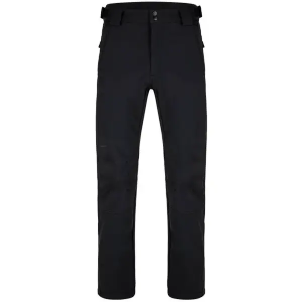 LOAP LUPIC Pánské softshellové kalhoty, černá, velikost