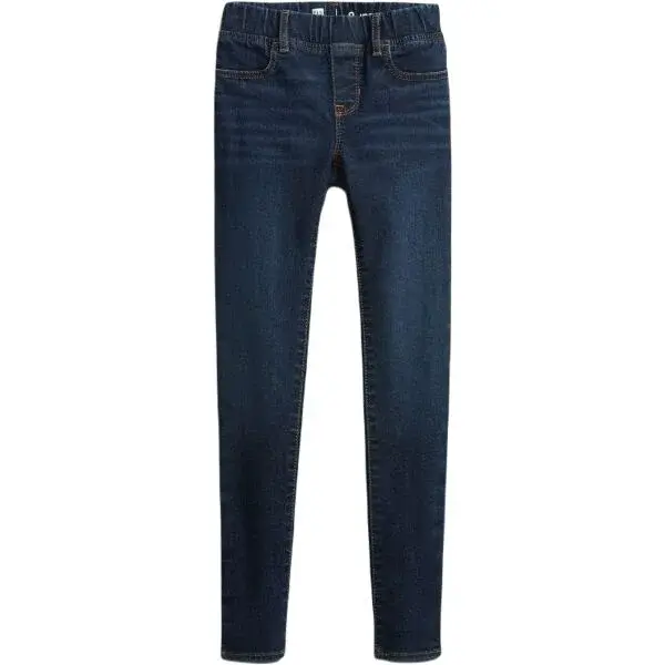 GAP JEG - BASIC Dívčí džíny, tmavě modrá, velikost 7Y