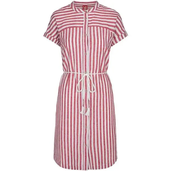 LOAP NESHA Dámské šaty, červená, velikost