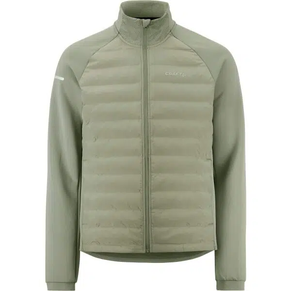 Craft SUBZ JACKET 4 M Pánská funkční běžecká bunda, světle zelená, velikost