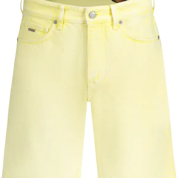 HUGO BOSS JEANS SHORT MEN YELLOW