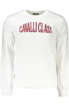 Cavalli Class pánská mikina bílá