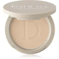 IsaDora The No Compromise Matte Longwear Powder kompaktní pudr pro matný vzhled odstín 65 Neutral Beige 8 g