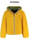 Dětská oboustranná bunda K-WAY žlutá