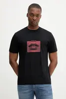 Bavlněné tričko HUGO Deterni