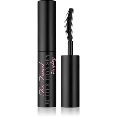 Too Faced Better Than Sex Foreplay Mascara Primer Travel Size podkladová báze pod řasenku s vyživujícím účinkem odstín Black 4 ml