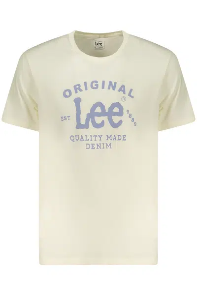 LEE SHORT SLEEVE T-SHIRT MEN BEIGE