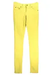 Žluté dámské skinny džíny John Galliano