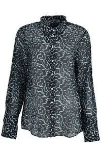 Dámská vzorovaná halenka s dlouhým rukávem