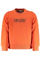 Oranžová mikina K-WAY pro děti