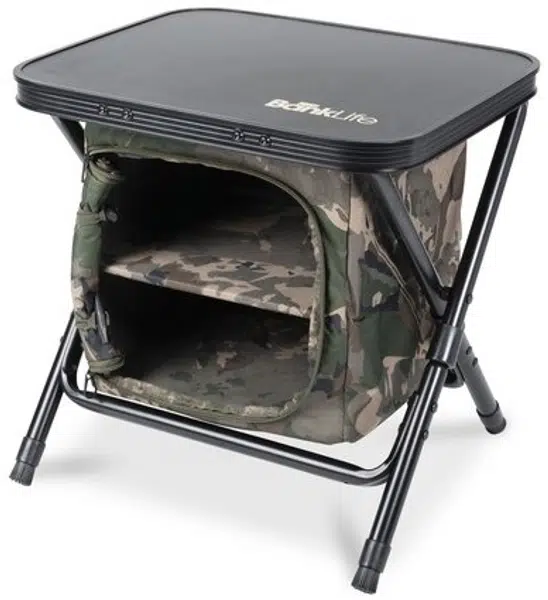 Nash stolík bank life bedside station camo small