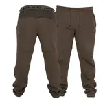 Avid carp tepláky compound joggers brown - l