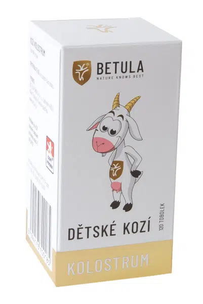 Betula pendula Kozie kolostrum detské 120 kapsúl