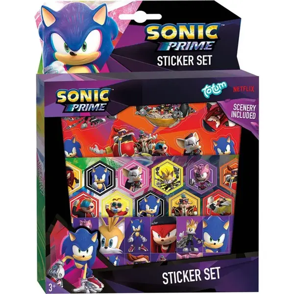 Totum Sonic Darčekový box so samolepkami