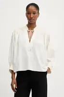 Bavlnená blúzka BOSS Orange C_Brodes