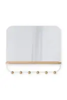 Nástenné zrkadlo s vešiakom Umbra Estique