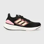 Bežecké topánky adidas Performance Pureboost 22 čierna farba