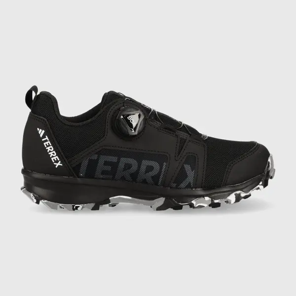 Detské topánky adidas TERREX TERREX AGRAVIC BOA čierna farba