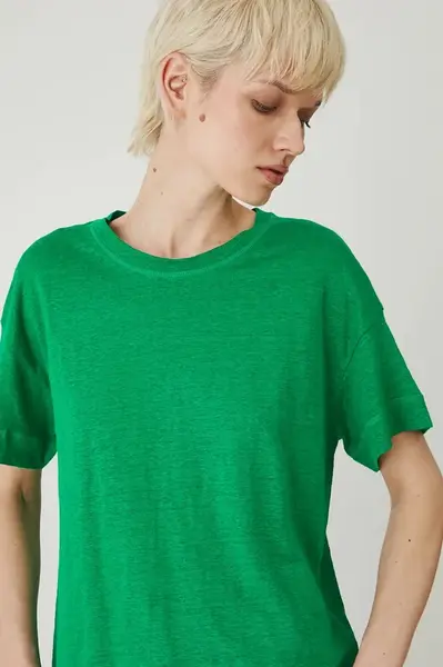 Ľanové tričko Medicine