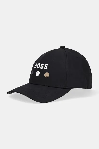 BOSS Green Bavlnená šiltovka BOSS Green