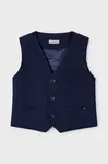 Detská vesta zo zmesi ľanu Mayoral
