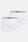 Boxerky Aeronautica Militare (2-pak) pánske, biela farba, AM1UBX001