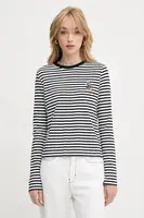 Bavlnené tričko s dlhým rukávom Karl Lagerfeld KL X DISNEY