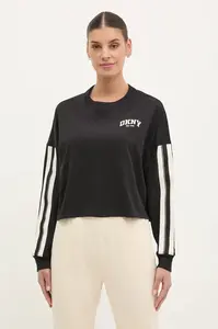 DKNY Bavlnené tričko s dlhým rukávom Dkny