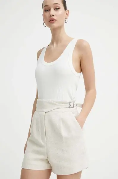 Šortky s prímesou ľanu IRO