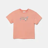 Detské bavlnené tričko Puma HELLO KITTY & FRIENDS Relaxed Graphic Tee