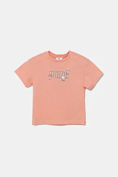 Puma Detské bavlnené tričko Puma HELLO KITTY & FRIENDS Relaxed Graphic Tee