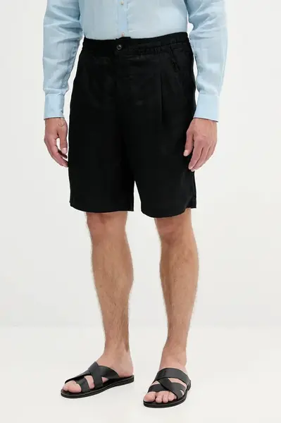 Ľanové šortky United Colors of Benetton