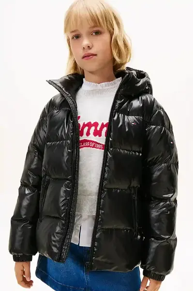 Dětská péřová bunda Tommy Hilfiger