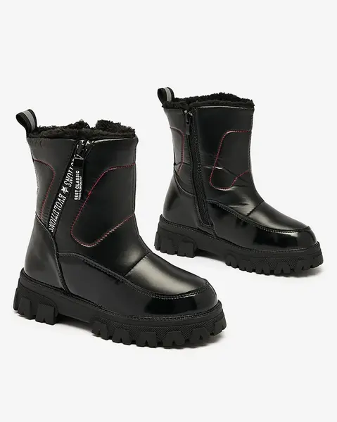 Resti Black children's insulated boots Terixis