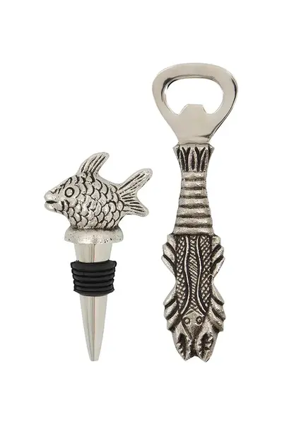 Zátka na víno a otvírák na pivo House Doctor HDFish 11 cm