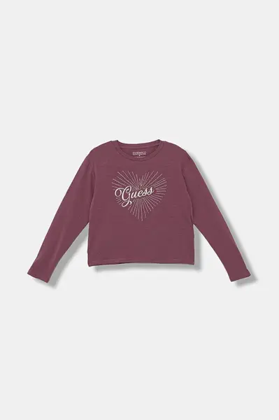 Detské tričko s dlhým rukávom Guess