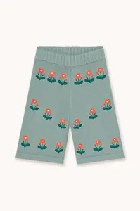 Tinycottons Nohavice pre bábätká Tinycottons FLOWERS BABY KNITTED PANT